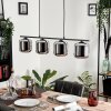 Lauden Pendelleuchte Glas 15 cm Rauchfarben, 4-flammig Lauden Pendelleuchte Glas 15 cm Rauchfarben, 4-flammig