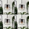 Lauden Hängeleuchte Glas 20cm Klar, Rauchfarben, 1-flammig
