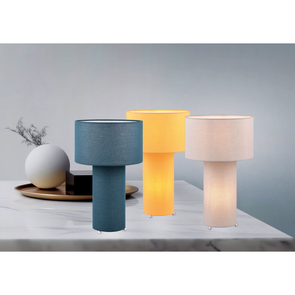 Trio Bale Tischleuchte Grau, 2-flammig main product photo