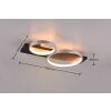 Trio Medera Deckenleuchte LED Schwarz, Titan, 1-flammig