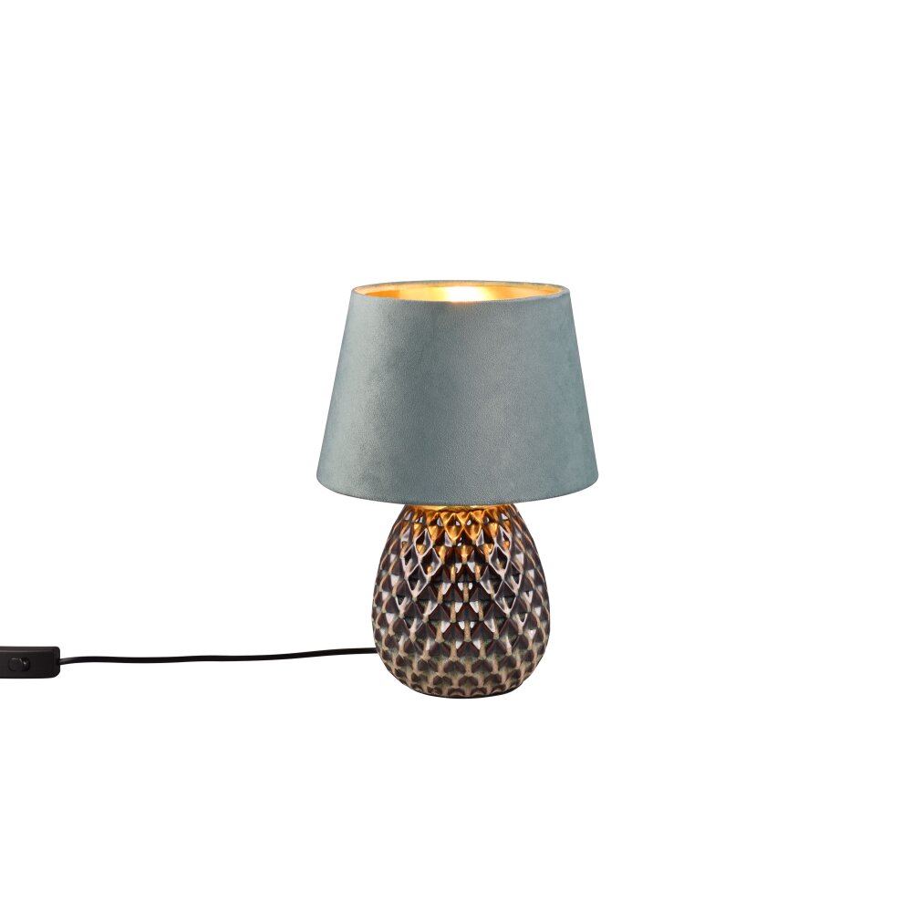Reality ARIANA Tischleuchte Grün, 1-flammig main product photo