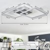 Obo Deckenleuchte LED Titan, 1-flammig