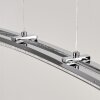 Manlleu Pendelleuchte Chrom, 1-flammig