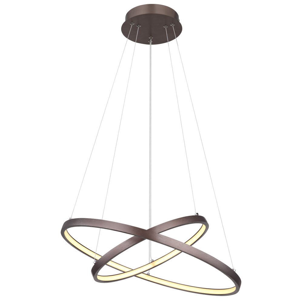 Globo RALPH Hängeleuchte LED Mokka, 1-flammig main product photo