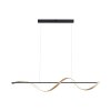 Paul Neuhaus Q-SWING Pendelleuchte LED Anthrazit, Gold, 1-flammig, Fernbedienung