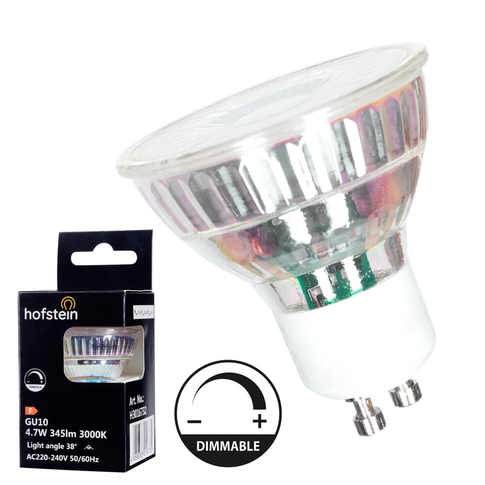LED GU10 4 Watt 345 Lumen 3000 Kelvin main product photo