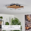 Favorina Deckenpanel LED Naturfarben, Schwarz, 1-flammig Favorina Deckenpanel LED Naturfarben, Schwarz, 1-flammig