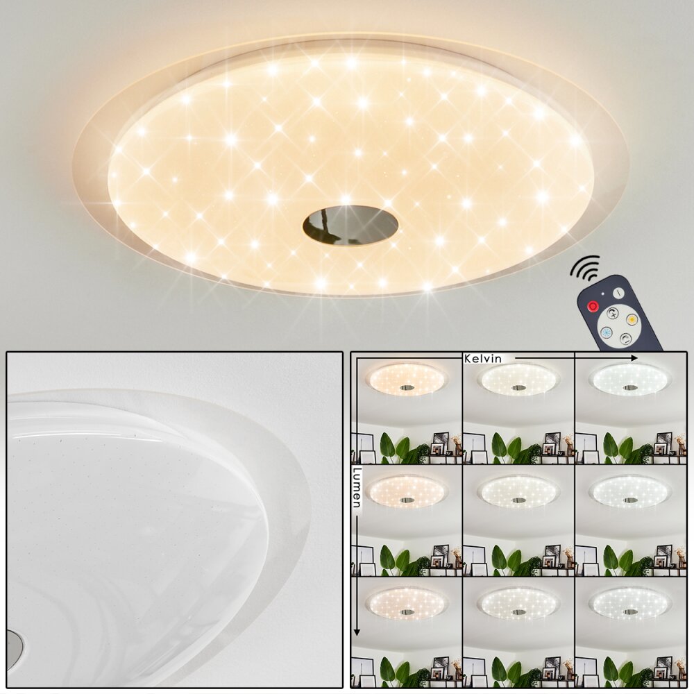 Klosters Deckenleuchte LED Weiß, 1-flammig main product photo