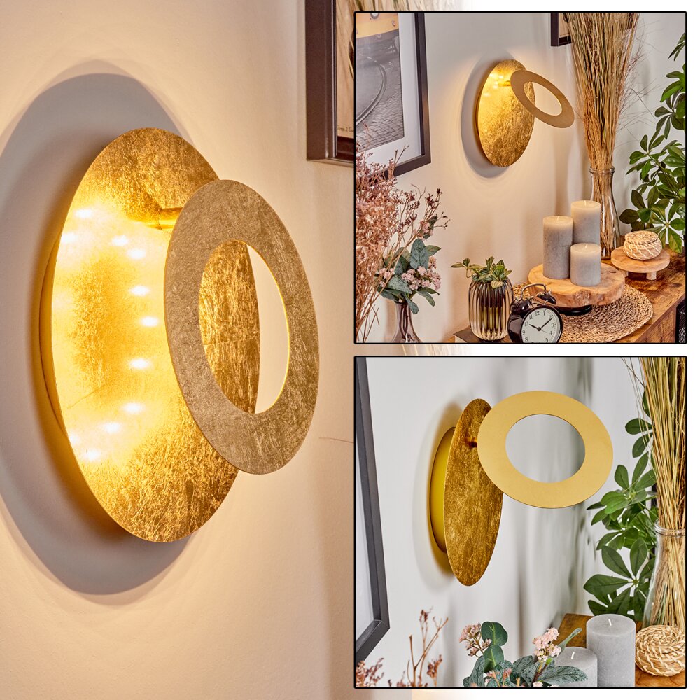 Sunrise Wandleuchte LED Gold, 1-flammig main product photo