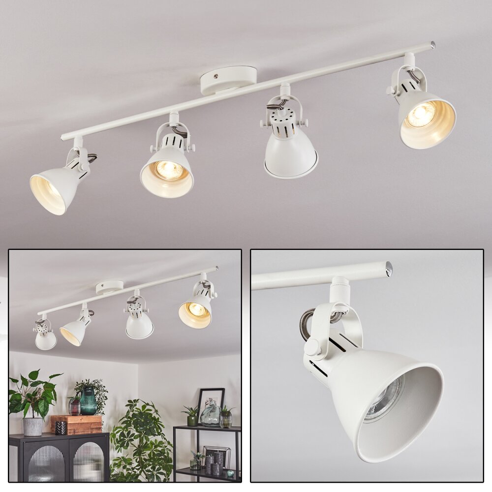 Salinas Deckenleuchte LED Weiß, 4-flammig main product photo