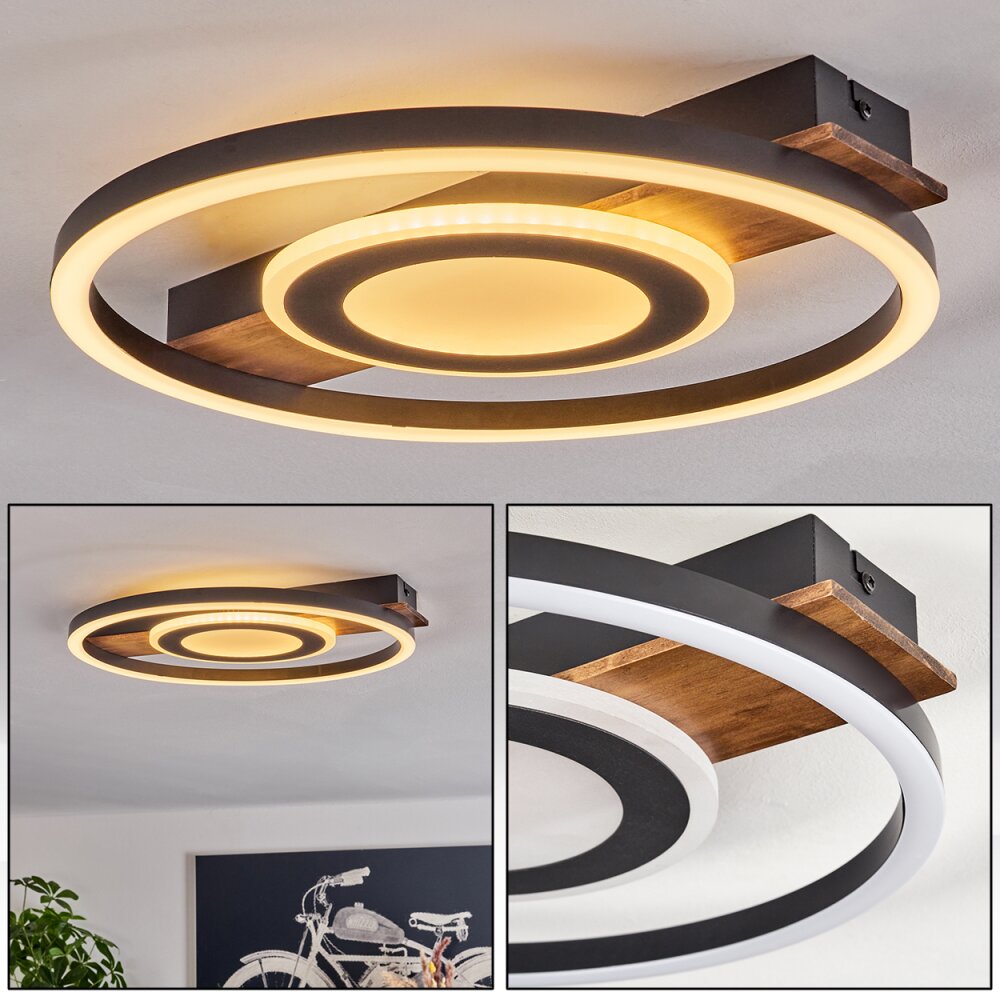 Taboneira Deckenleuchte LED Schwarz, 1-flammig main product photo