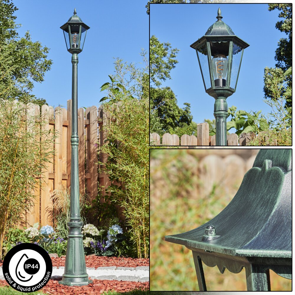 Hongkong Wegeleuchte Grün, Schwarz, 1-flammig main product photo