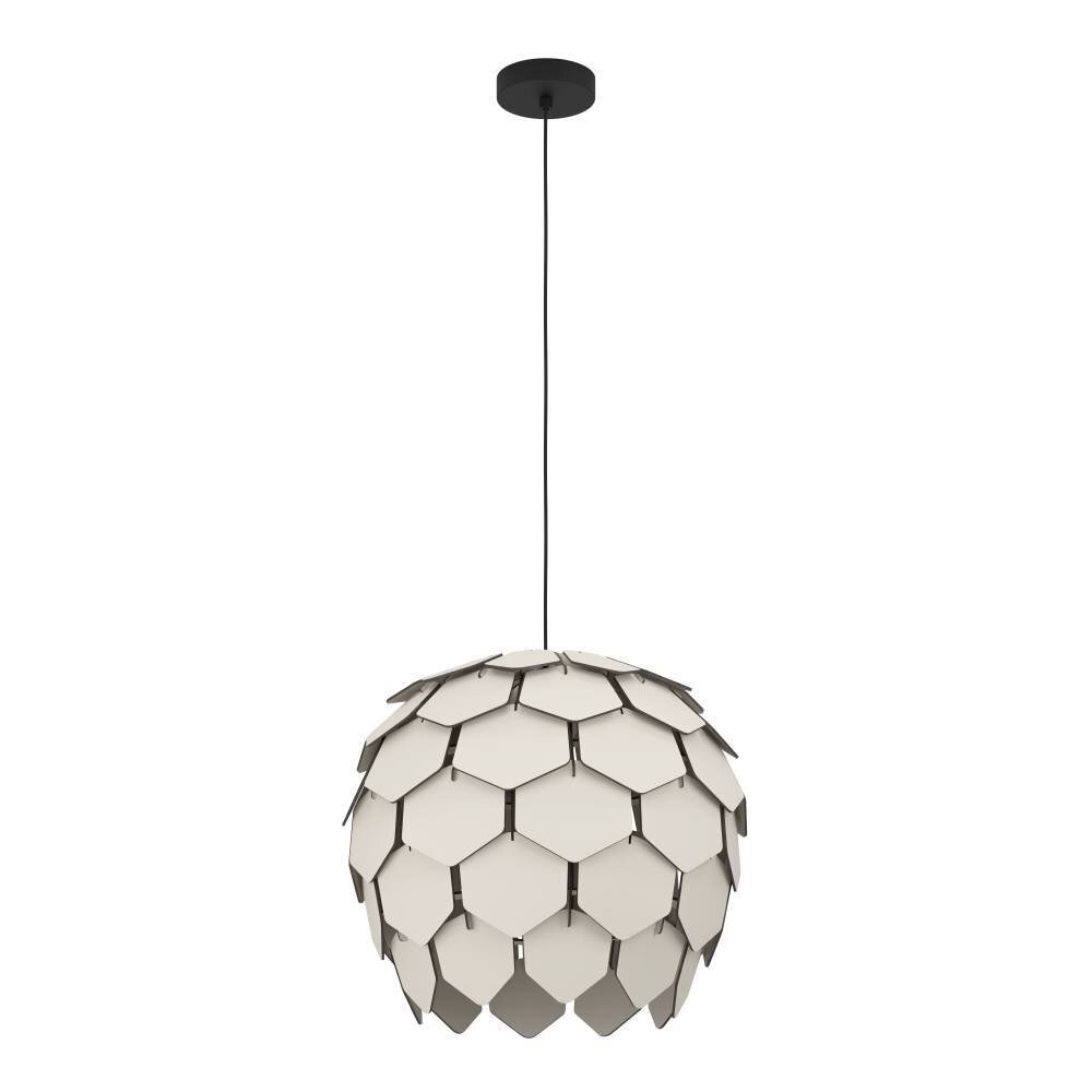 Eglo MATTANZA Hängeleuchte Schwarz, 1-flammig main product photo