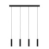 Eglo ALMUDAINA Hängeleuchte Schwarz, 4-flammig