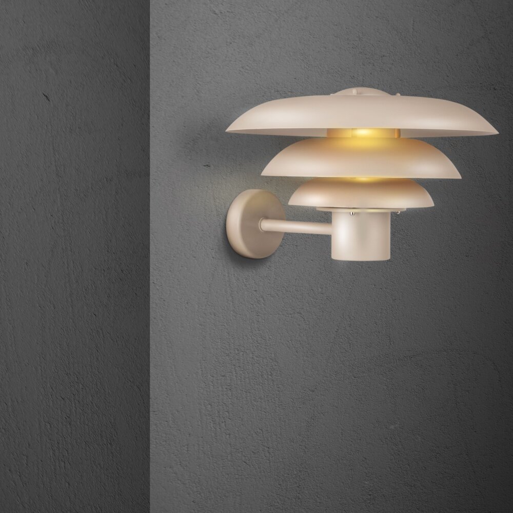 Nordlux KURNOS Außenwandleuchte Sandfarben, 1-flammig main product photo