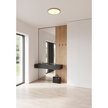 Nordlux OJA Deckenpanel LED Holzoptik, 1-flammig Nordlux OJA Deckenpanel LED Holzoptik, 1-flammig