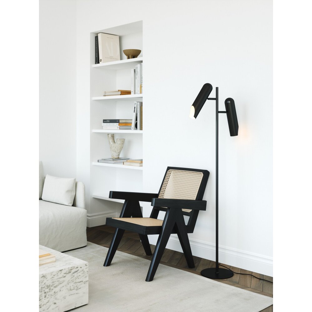 Design For The People by Nordlux ROCHELLE Stehlampe Schwarz, 2-flammig main product photo