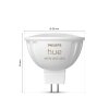 Philips Hue LED GU5.3 6,3 Watt 2000-6500 Kelvin 400 Lumen