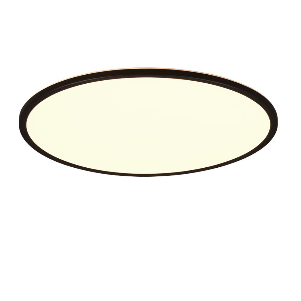 Reality SCOTT Deckenpanel LED Schwarz, 1-flammig, Fernbedienung main product photo