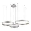 Paul Neuhaus SCULLI Pendelleuchte LED Silber, 2-flammig