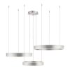 Paul Neuhaus SCULLI Pendelleuchte LED Silber, 2-flammig