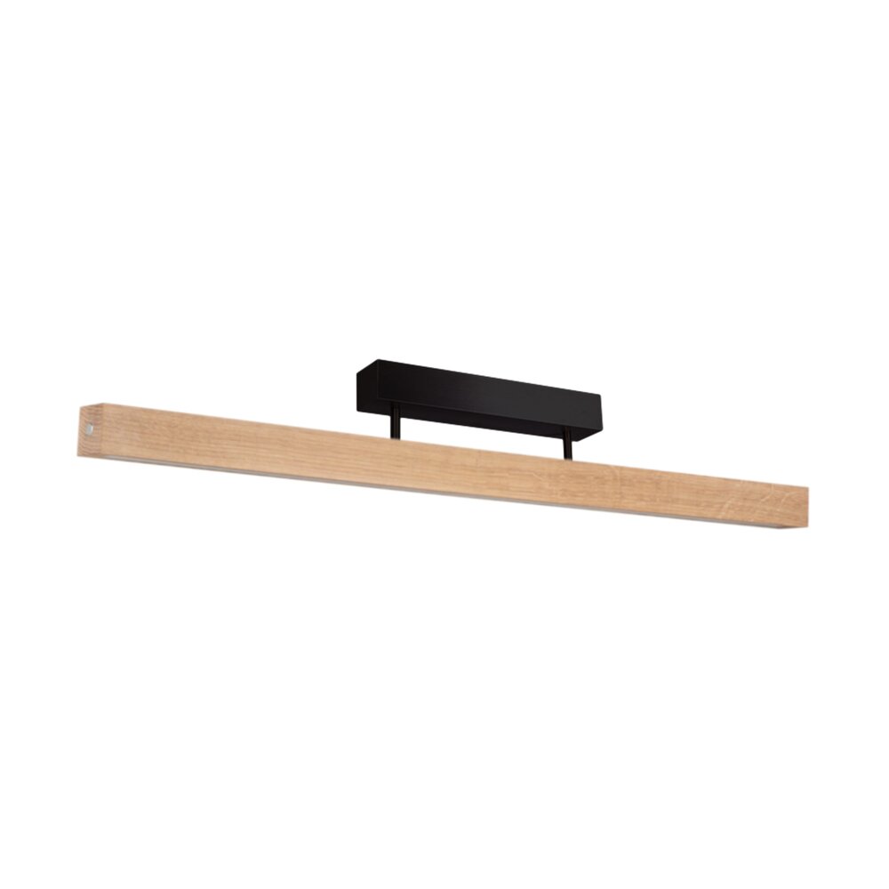 Mansupa Deckenleuchte LED Naturfarben, Schwarz, 3-flammig main product photo