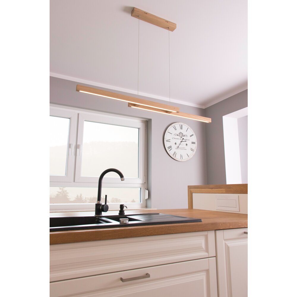 Mixto Pendelleuchte LED Chrom, Naturfarben, 2-flammig main product photo