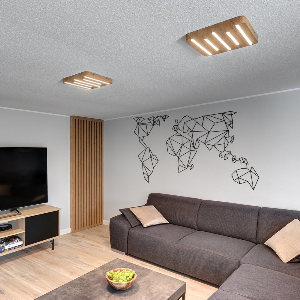 Cajas Deckenleuchte LED Naturfarben, 5-flammig main product photo
