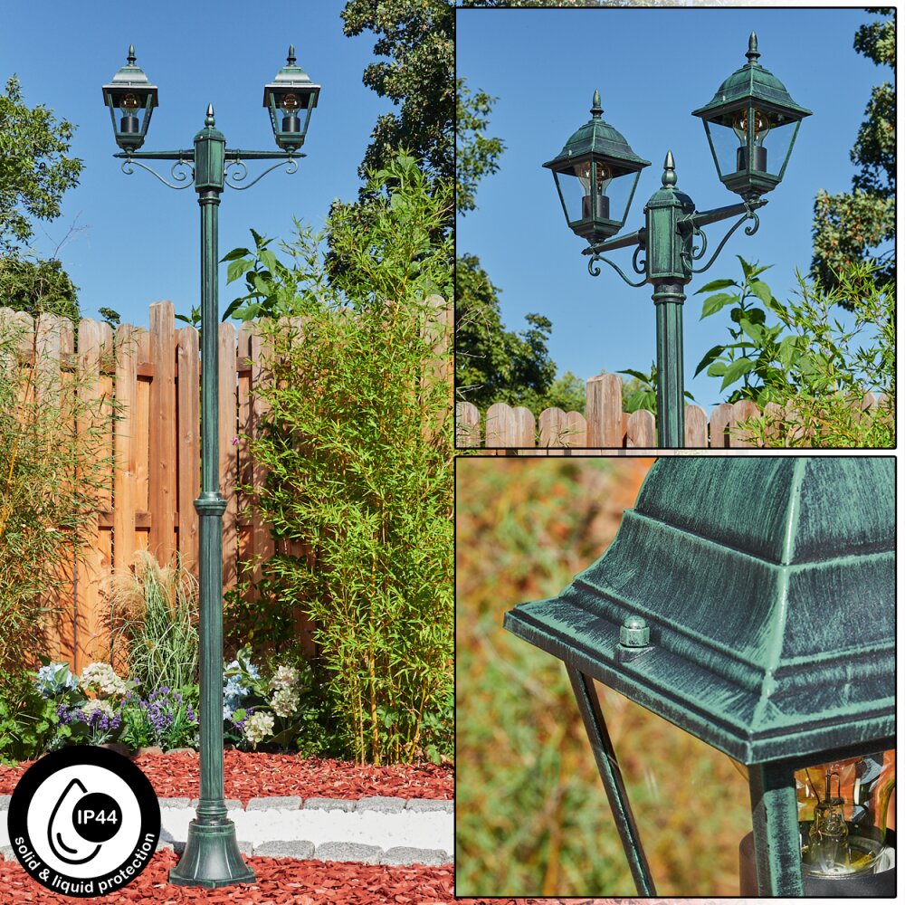 Naofe Kandelaber Grün, Schwarz, 2-flammig main product photo