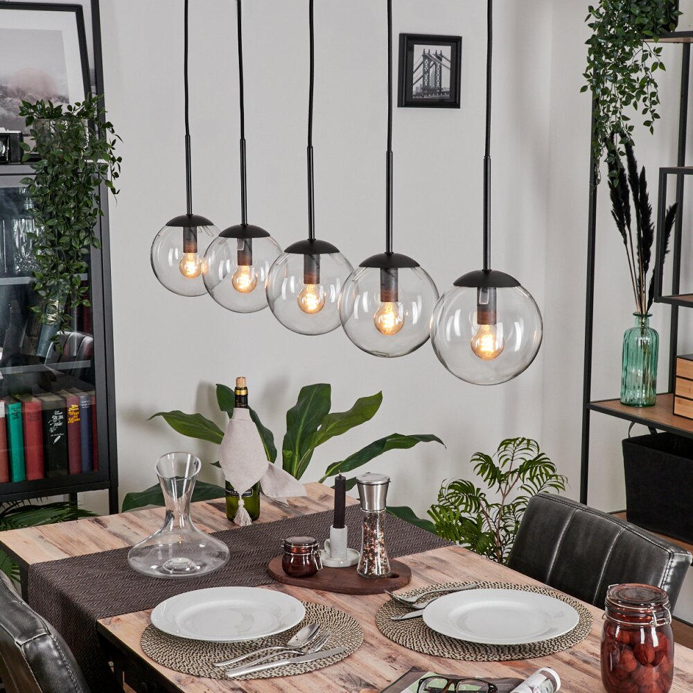 Gastor Hängeleuchte Glas 15 cm Klar, 5-flammig main product photo