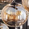 Apedo Hängeleuchte Glas 15 cm Bernsteinfarben, 6-flammig