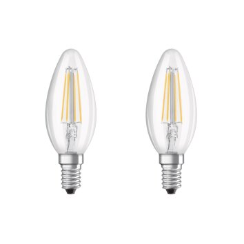 Osram LED 2er Set E14 4 Watt 2700 Kelvin 470 Lumen