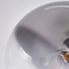 Chehalis Deckenleuchte Glas 15 cm Klar, Rauchfarben, 4-flammig