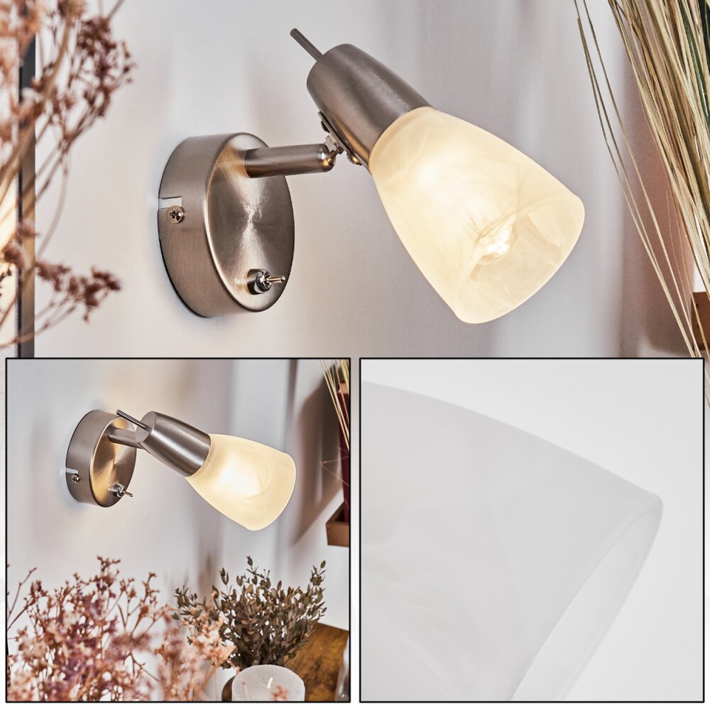 Lejsta Wandleuchte LED Nickel-Matt, 1-flammig main product photo