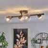 Chehalis Deckenleuchte Glas 10 cm Klar, 4-flammig