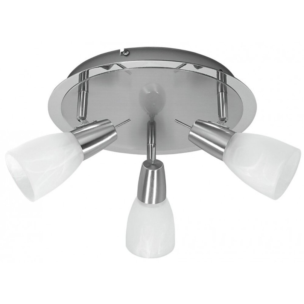 Leuchten Direkt JULIA Deckenleuchte Weiß, 3-flammig main product photo
