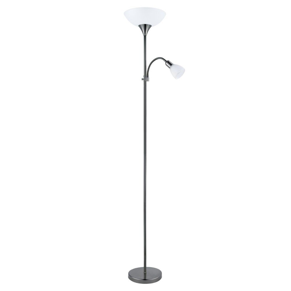 Eglo UP 2 Bodenleuchte Nickel-Matt, 2-flammig main product photo
