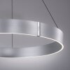 Paul Neuhaus PURE E-CLIPSE Pendelleuchte LED Silber, 2-flammig, Fernbedienung