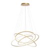Paul Neuhaus TESSARA Pendelleuchte LED Gold, 1-flammig, Fernbedienung