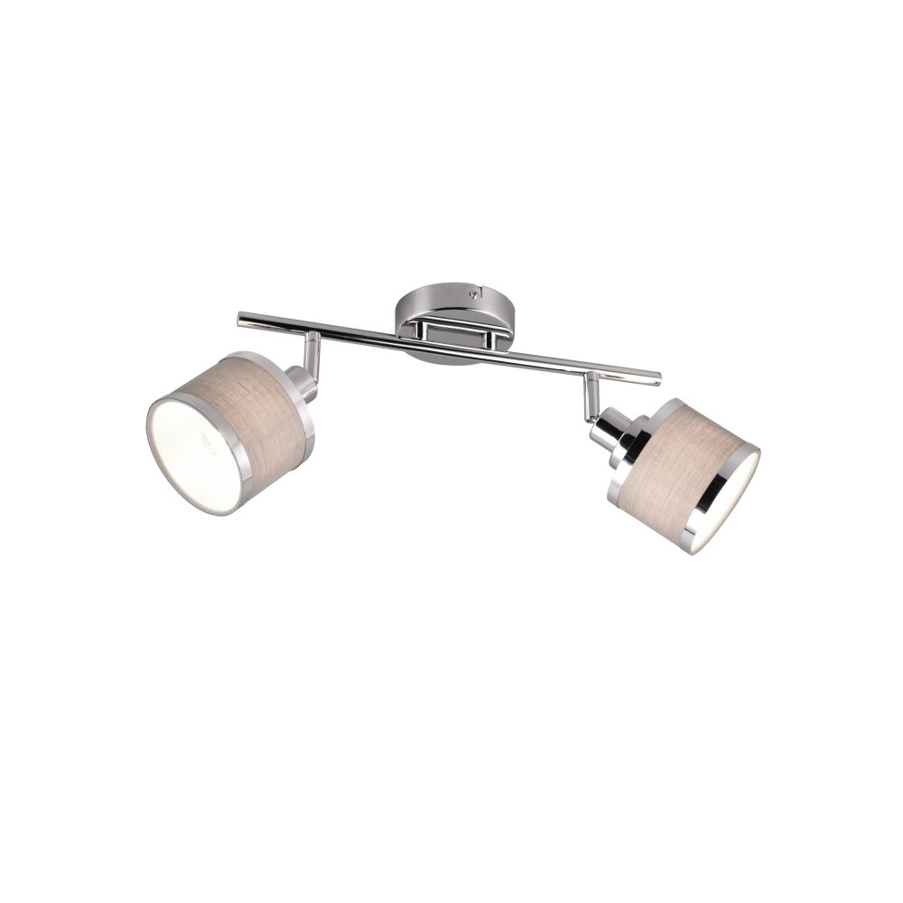 Trio AROSA Deckenleuchte Chrom, 2-flammig main product photo