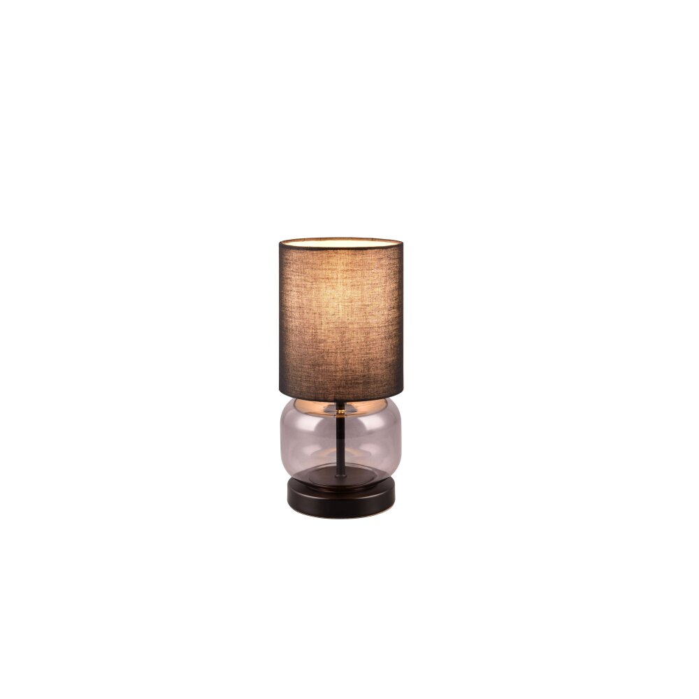 Trio ELIO Tischleuchte Schwarz, 1-flammig main product photo