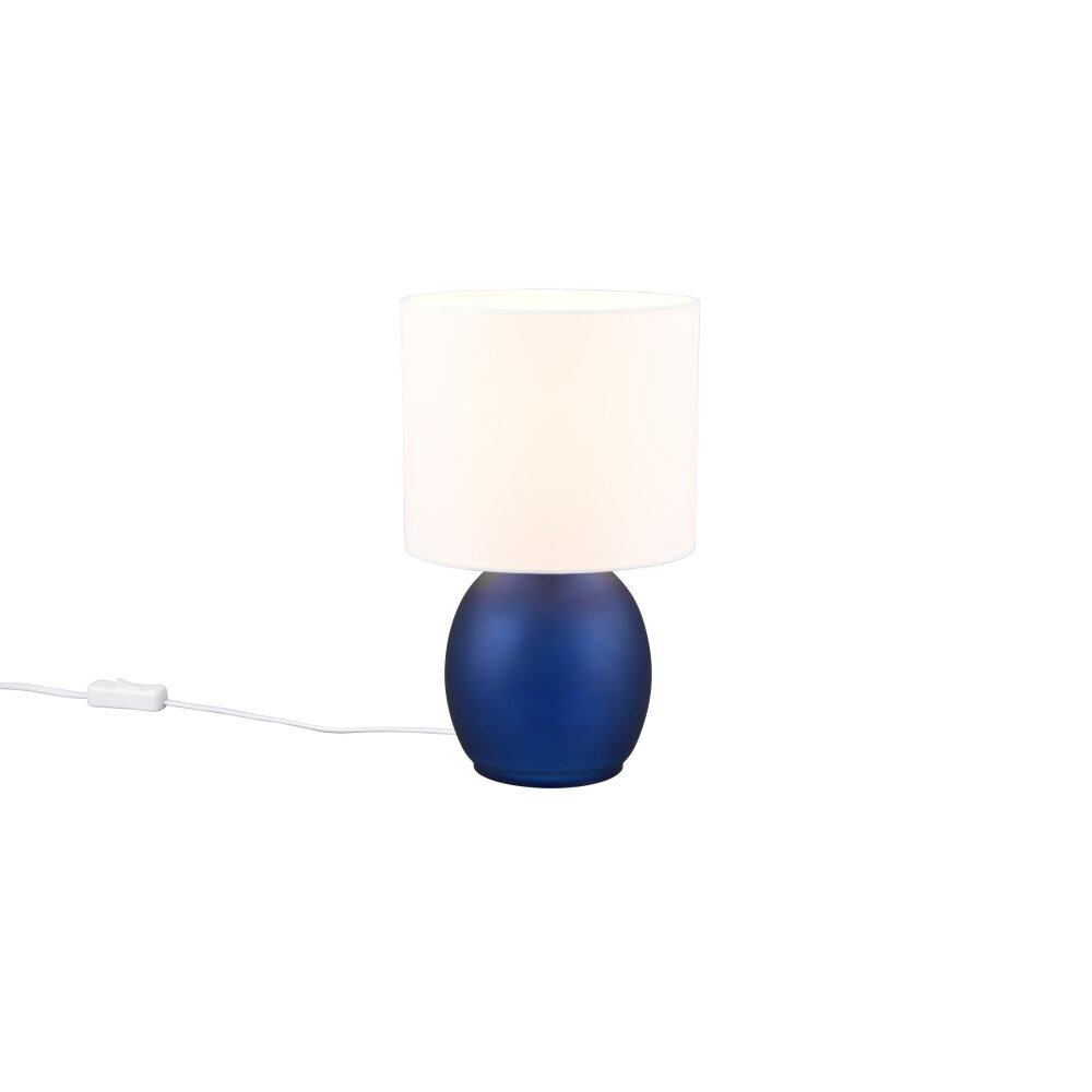 Trio VELA Tischleuchte Blau, 1-flammig main product photo