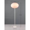 Reality FURRY Stehlampe Beige, 1-flammig