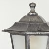 Loria Kandelaber Schwarz, Silber, 3-flammig