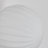 Chehalis Wandleuchte Glas 10 cm Weiß, 1-flammig
