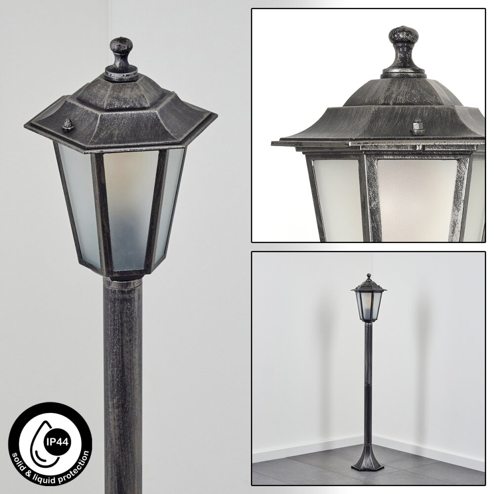 Loria Wegeleuchte Schwarz, Silber, 1-flammig main product photo