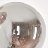 Bernado Stehleuchte Glas 15 cm Rauchfarben, 3-flammig