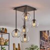 Koyoto Deckenleuchte Glas 15 cm Klar, 5-flammig