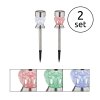 Globo SOLAR Wegeleuchte 2er Set LED, 1-flammig