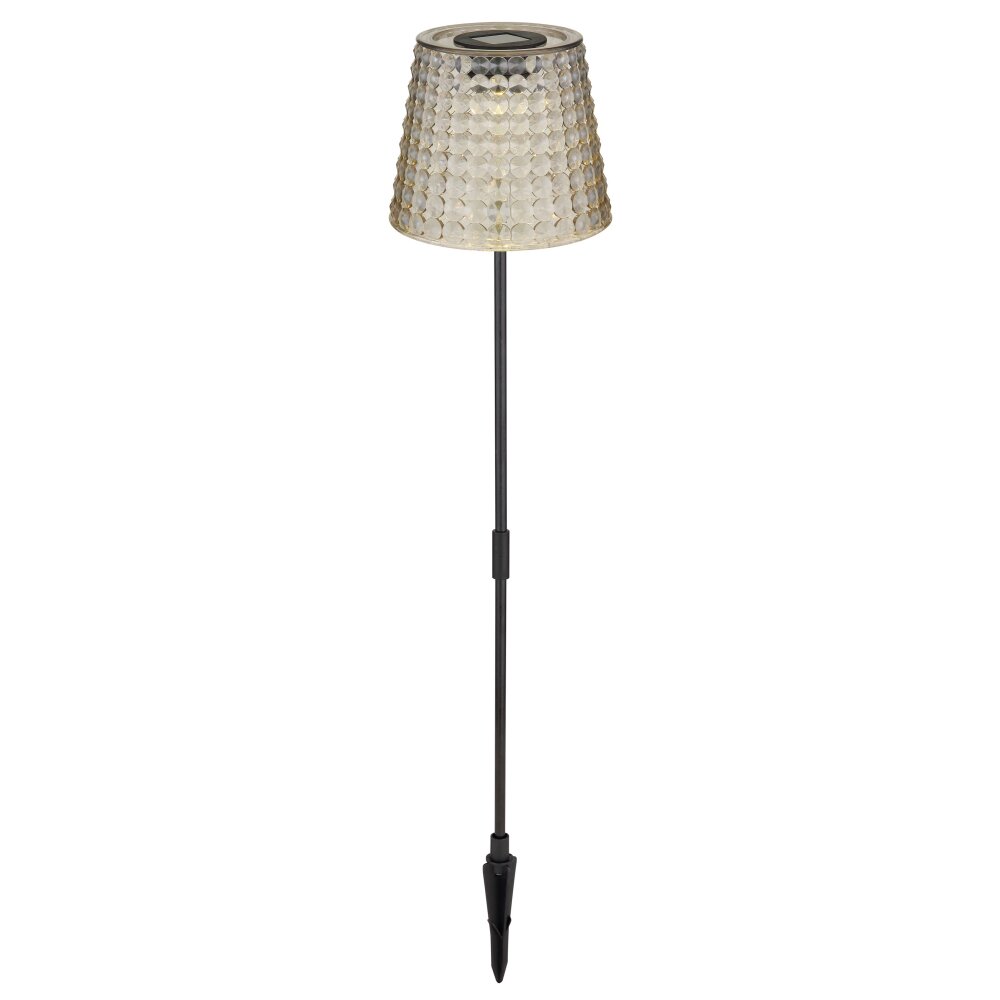 Globo SOLAR Wegeleuchte LED Rauchfarben, Schwarz, 1-flammig main product photo